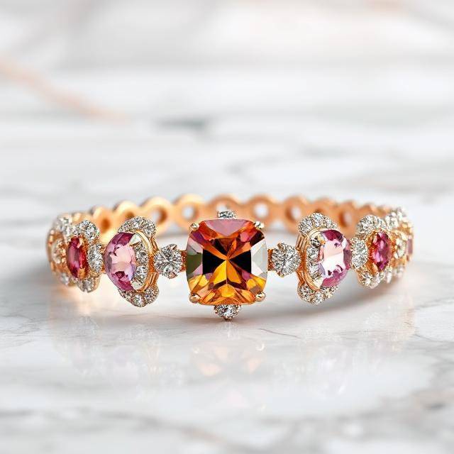 Color Stone Bracelet