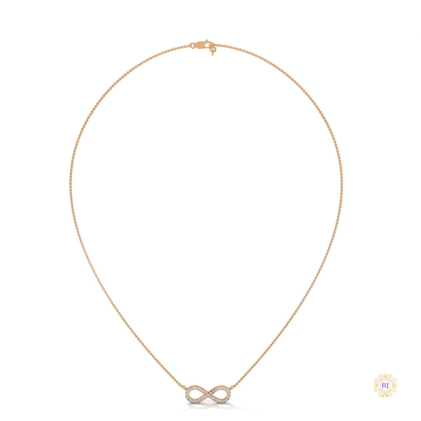 0.20 CT. Infinity Diamond Pendant – Lab-Grown