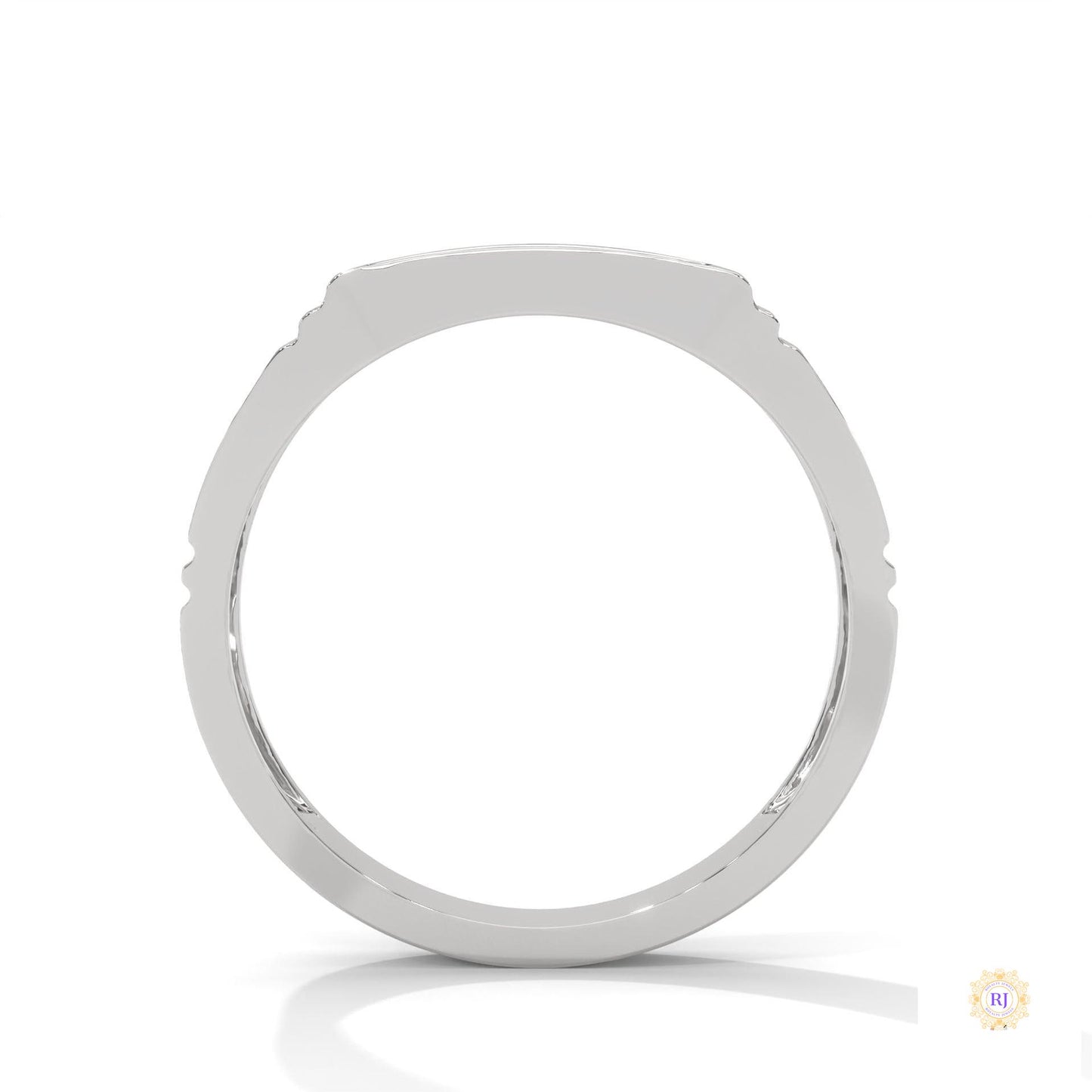 0.30 ct. Men's Pavé Lab Diamond Ring