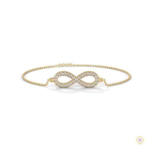 0.40 Ct. Infinity Lab Diamond Bracelet Everyday Luxe