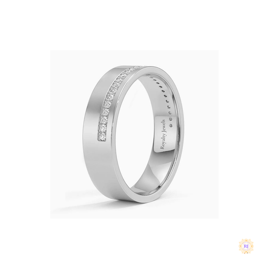 Men’s Lab Diamond Wedding Band – Timeless Luxury