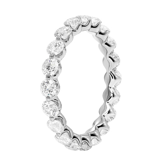 Floating Lab Diamond Eternity Band