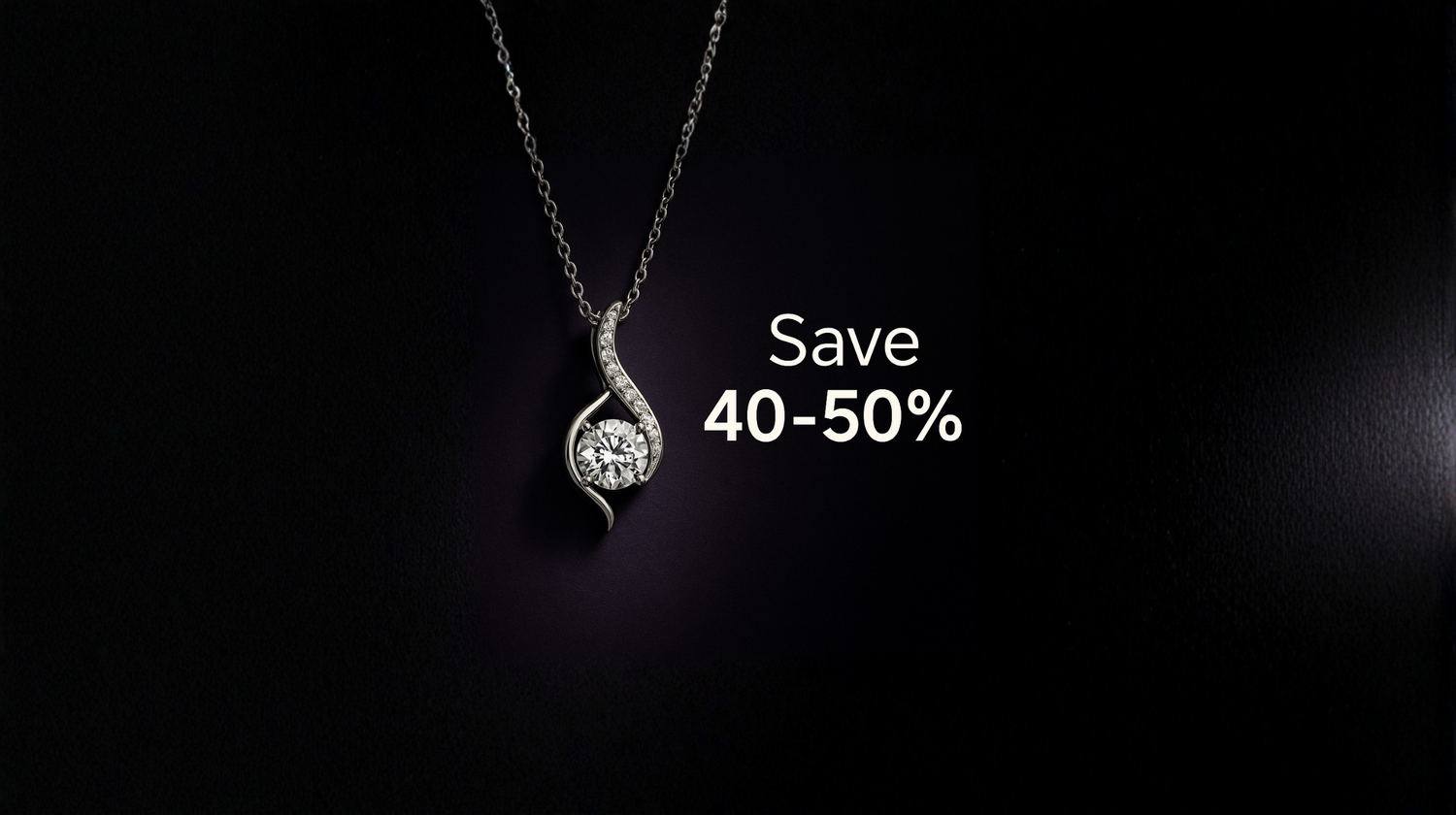 Affordable Brilliance: How Lab-Grown Diamonds Save You 40–50%