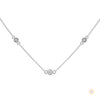 0.10 CT. Bezel Diamond Station Pendant