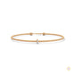 0.10 Ct. Marquise Lab Diamond Bangle Bracelet