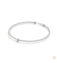 0.10 Ct. Marquise Lab Diamond Bangle Bracelet