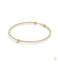 0.10 Ct. Marquise Lab Diamond Bangle Bracelet
