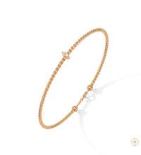 0.10 Ct. Marquise Lab Diamond Bangle Bracelet