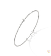 0.10 Ct. Marquise Lab Diamond Bangle Bracelet