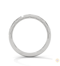 0.10 Ct. Minimalist Dot Lab Diamond Band Ring