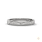 0.10 Ct. Scalloped Lab Diamond Accent Band Ring
