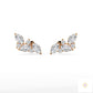 0.15 CT. Marquise Cluster Diamond Earrings