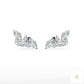0.15 CT. Marquise Cluster Diamond Earrings