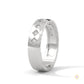 0.15 Ct. Wide Lab Diamond Accent Band Ring