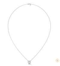0.20 CT. Heart Diamond Pendant