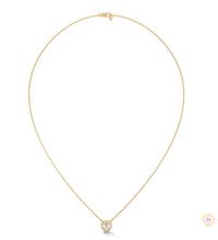 0.20 CT. Heart Diamond Pendant