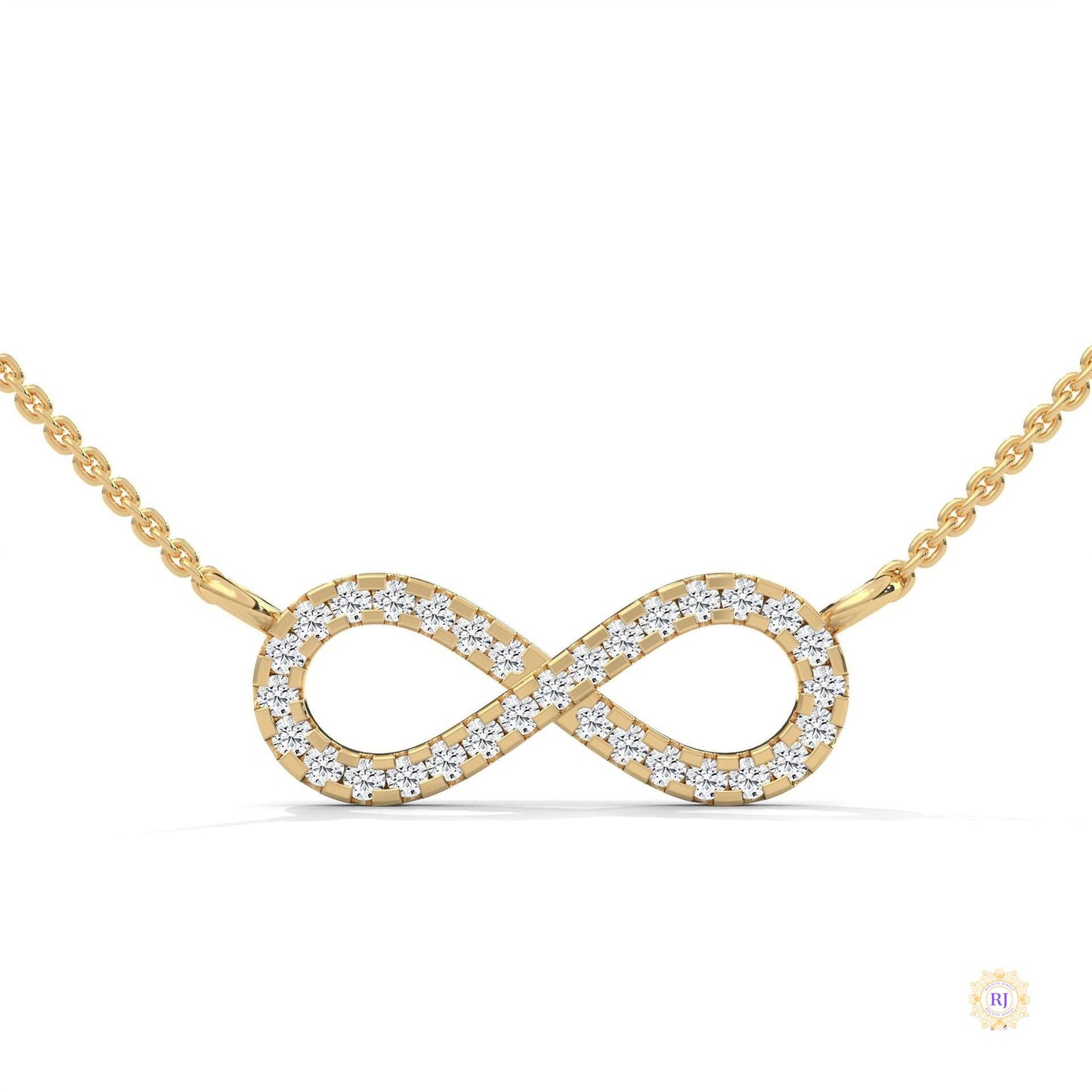 0.20 CT. Infinity Diamond Pendant – Lab-Grown