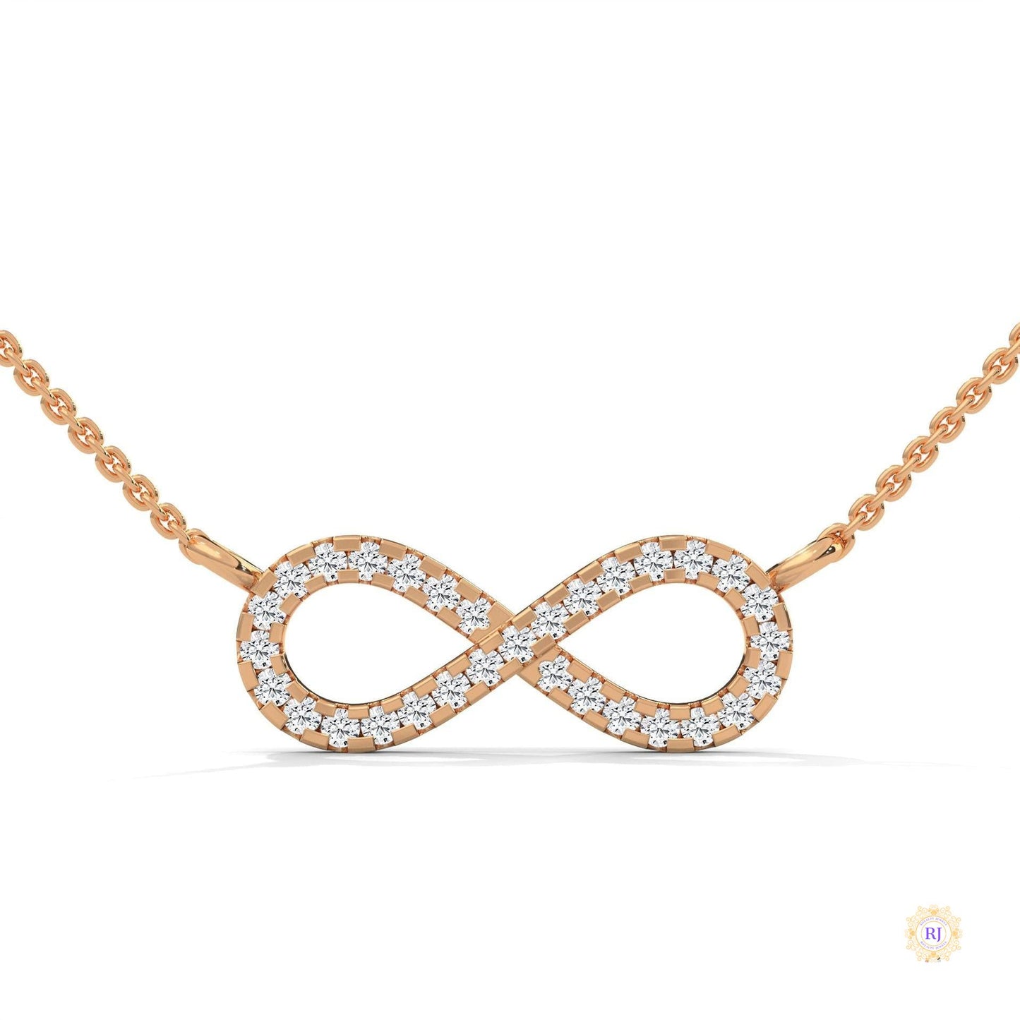 0.20 CT. Infinity Diamond Pendant – Lab-Grown
