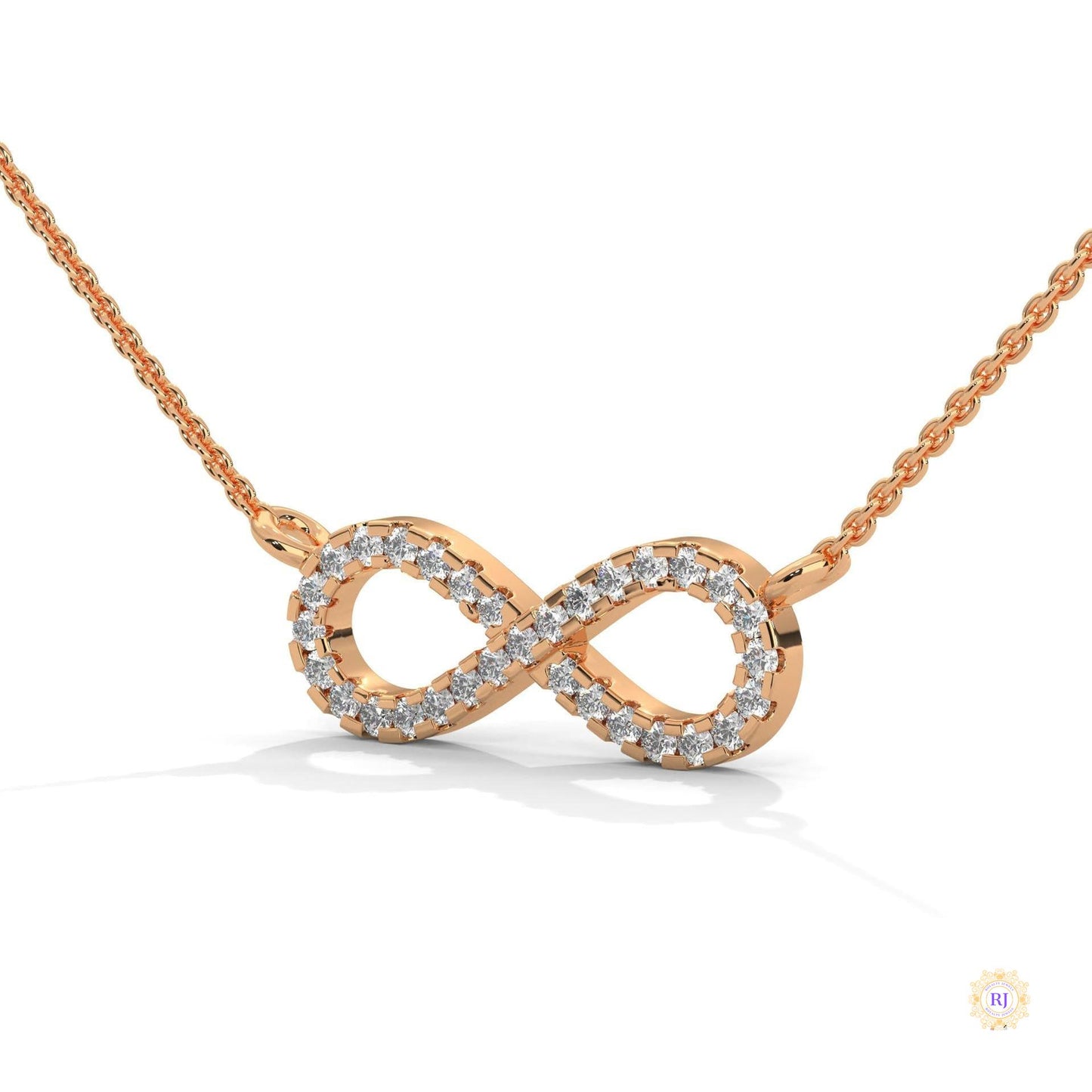 0.20 CT. Infinity Diamond Pendant – Lab-Grown