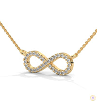 0.20 CT. Infinity Diamond Pendant – Lab-Grown