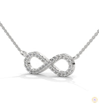 0.20 CT. Infinity Diamond Pendant – Lab-Grown