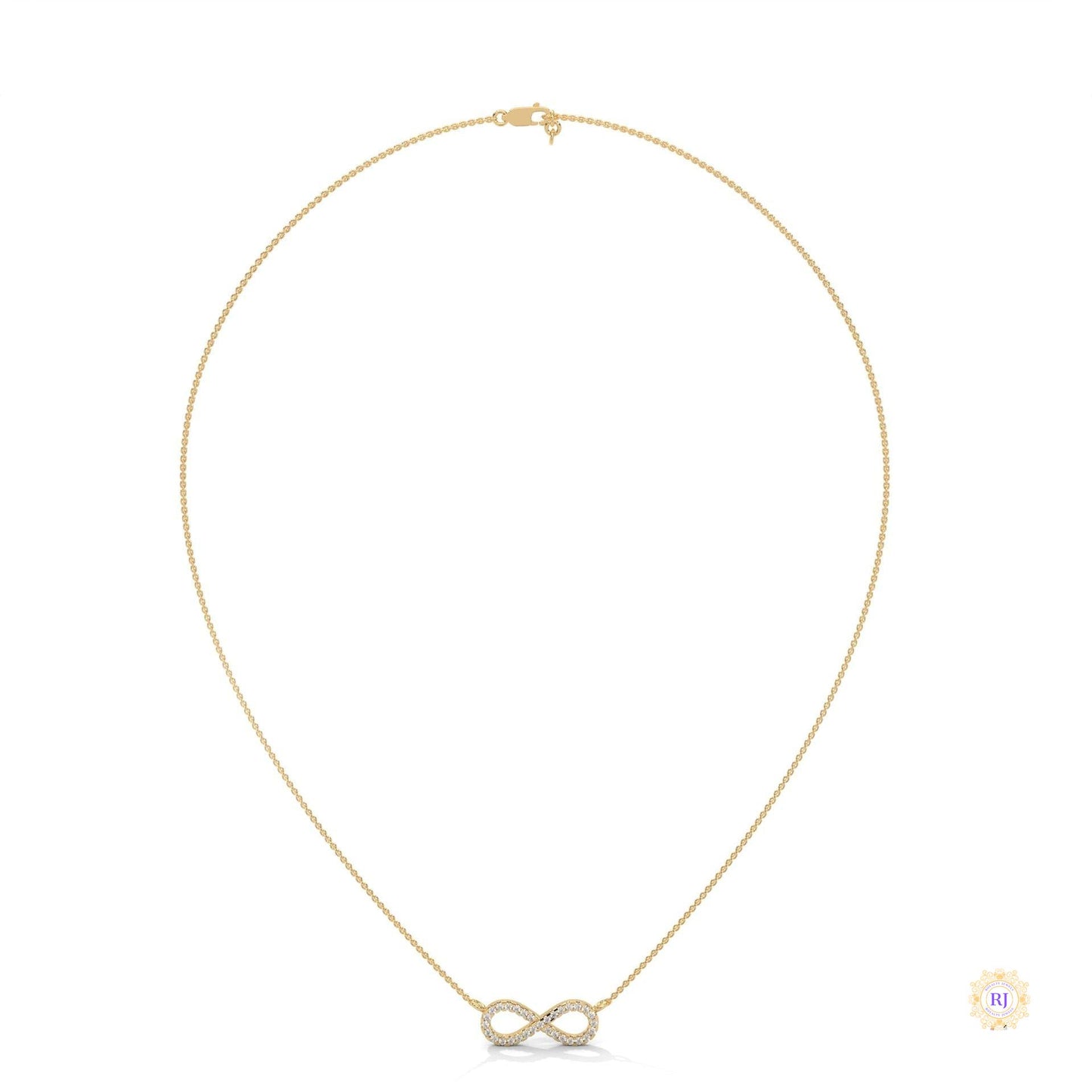 0.20 CT. Infinity Diamond Pendant – Lab-Grown