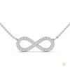 0.20 CT. Infinity Diamond Pendant – Lab-Grown