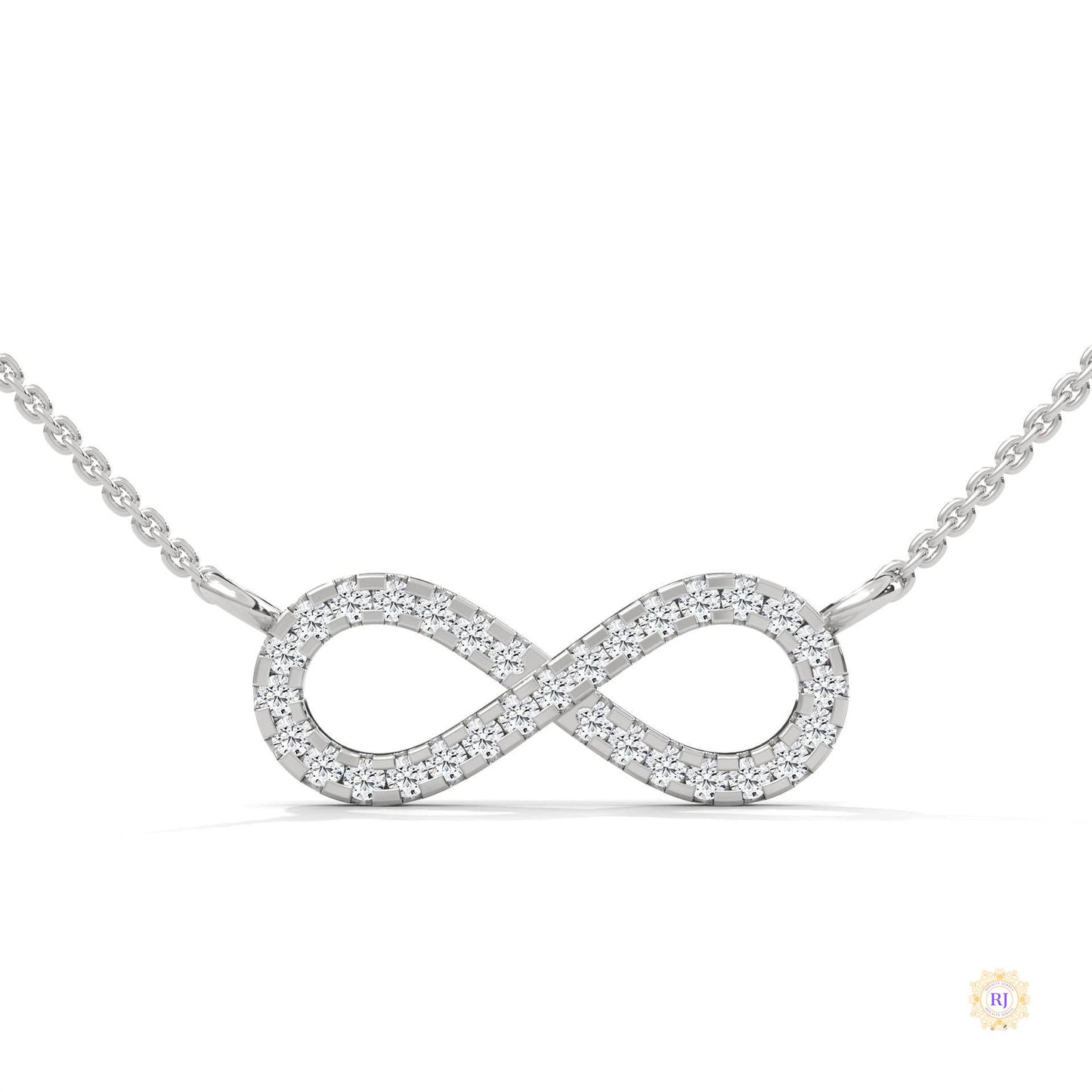 0.20 CT. Infinity Diamond Pendant – Lab-Grown