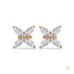0.20 CT. Marquise Cluster Diamond Studs