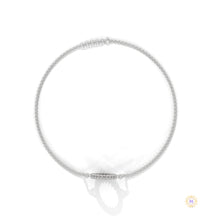0.20 Ct. Circle Lab Diamond Bracelet Dainty Chain