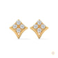 0.25 CT. Chevron Diamond Cluster Studs