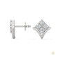 0.25 CT. Chevron Diamond Cluster Studs