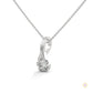 0.25 CT. Lab Diamond Solitaire Pendant