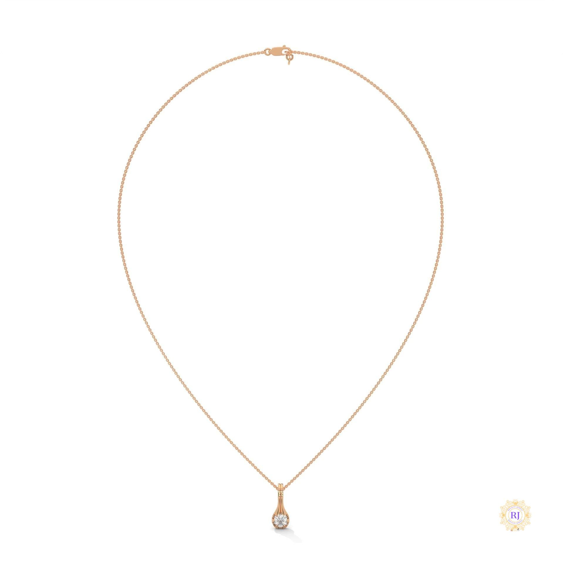 0.25 CT. Lab Diamond Solitaire Pendant