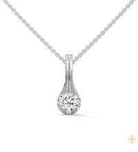 0.25 CT. Lab Diamond Solitaire Pendant