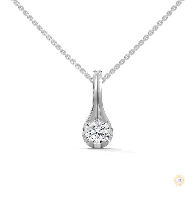 0.25 CT. Lab Diamond Solitaire Pendant