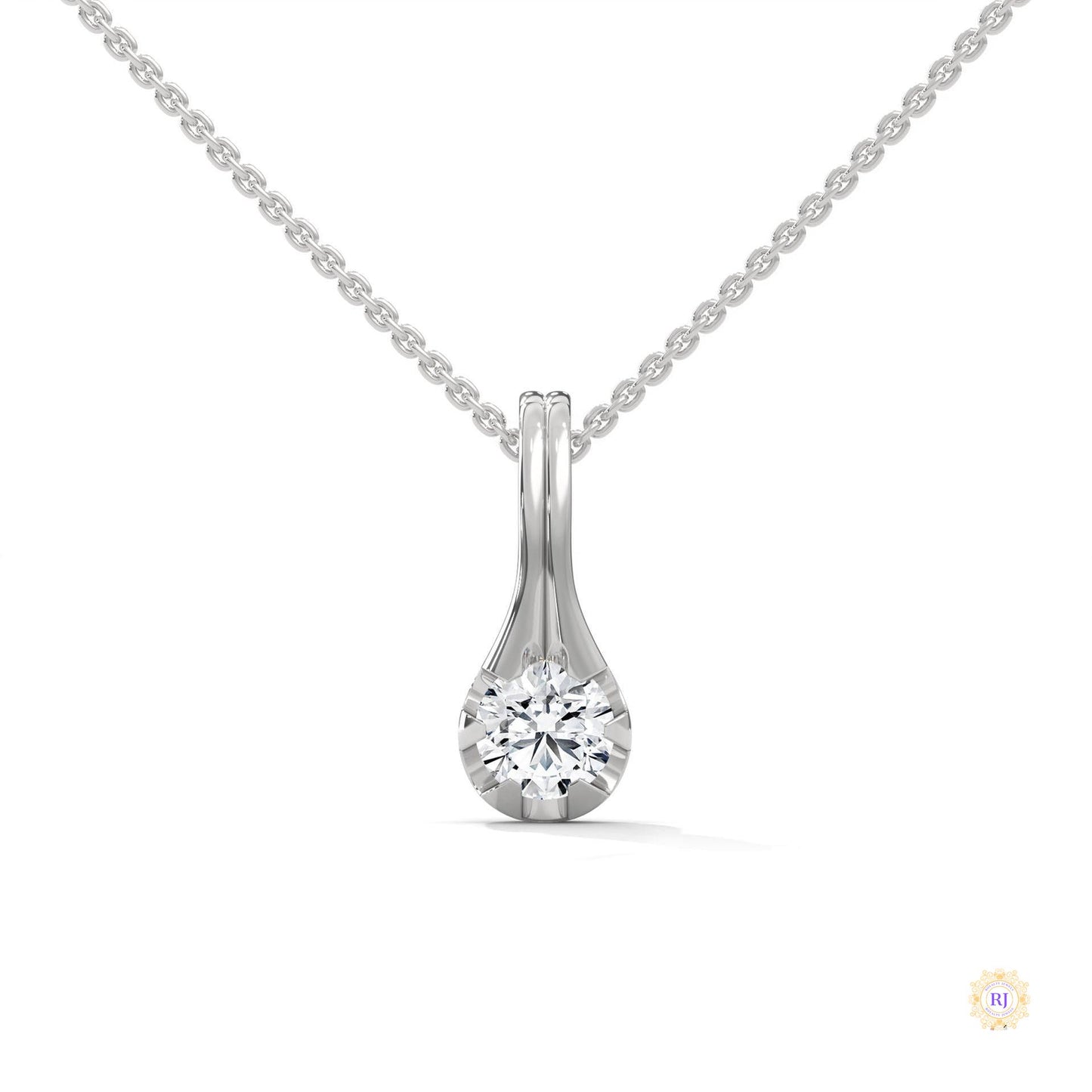 0.25 CT. Lab Diamond Solitaire Pendant