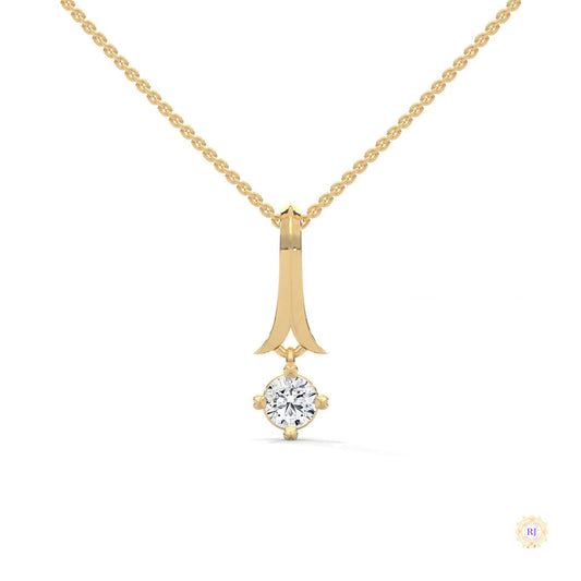 0.25 CT. Solitaire Diamond Pendant