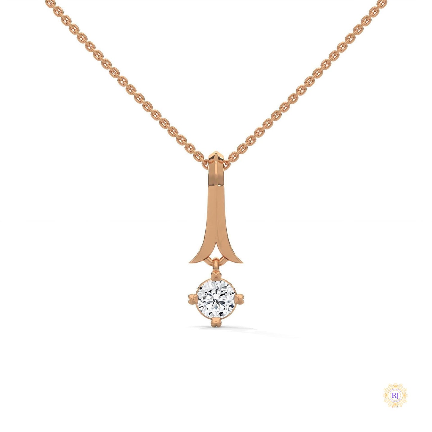 0.25 CT. Solitaire Diamond Pendant