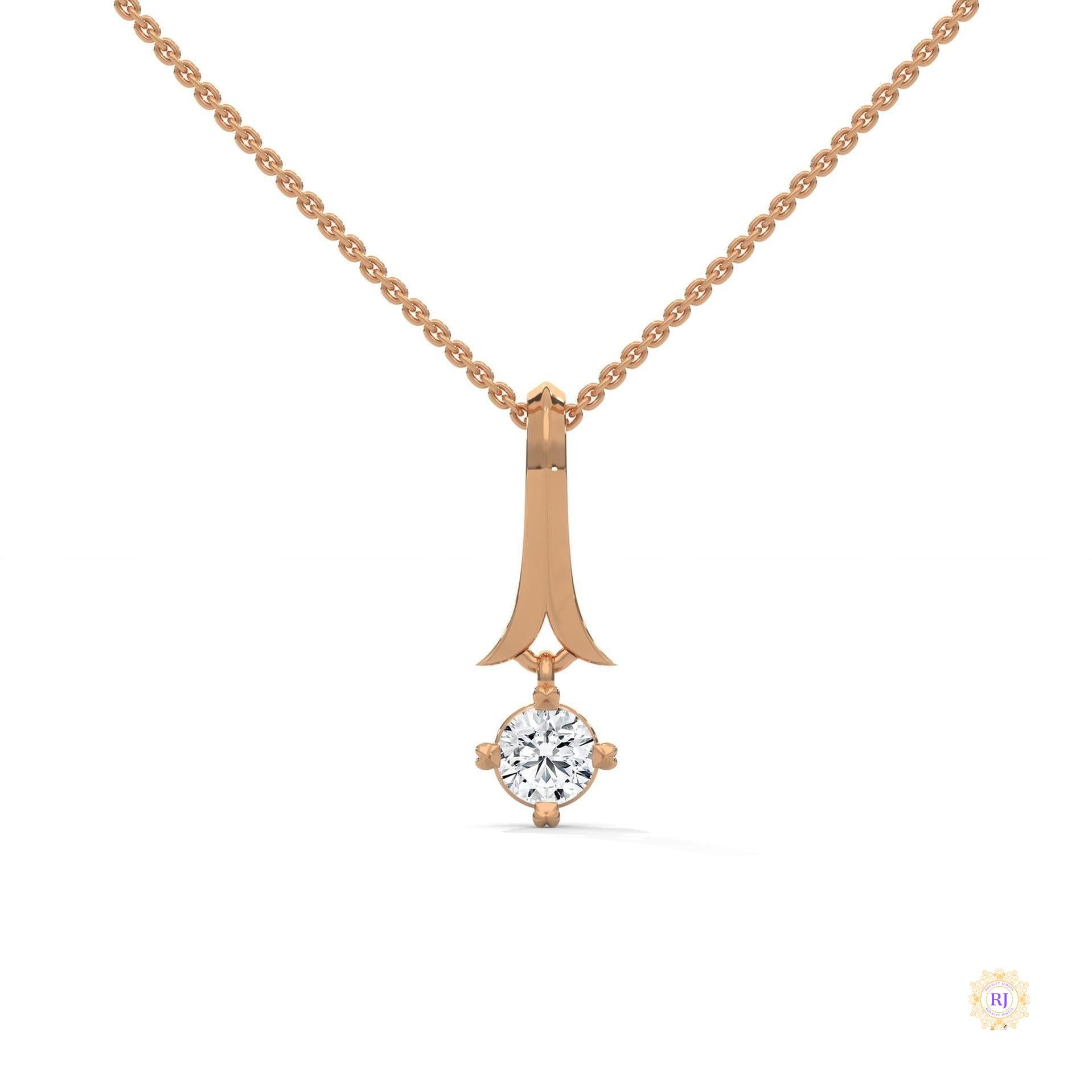 0.25 CT. Solitaire Diamond Pendant