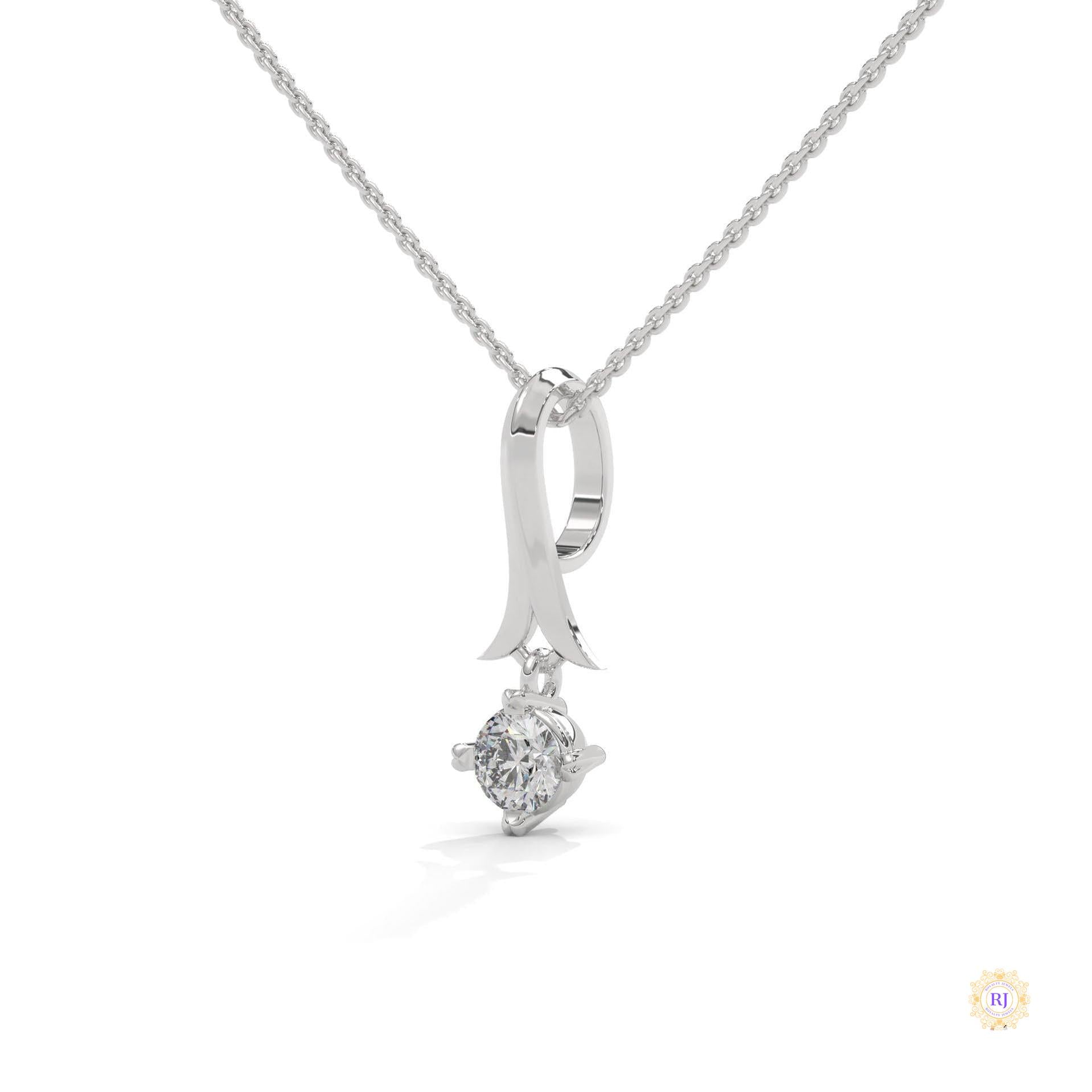 0.25 CT. Solitaire Diamond Pendant