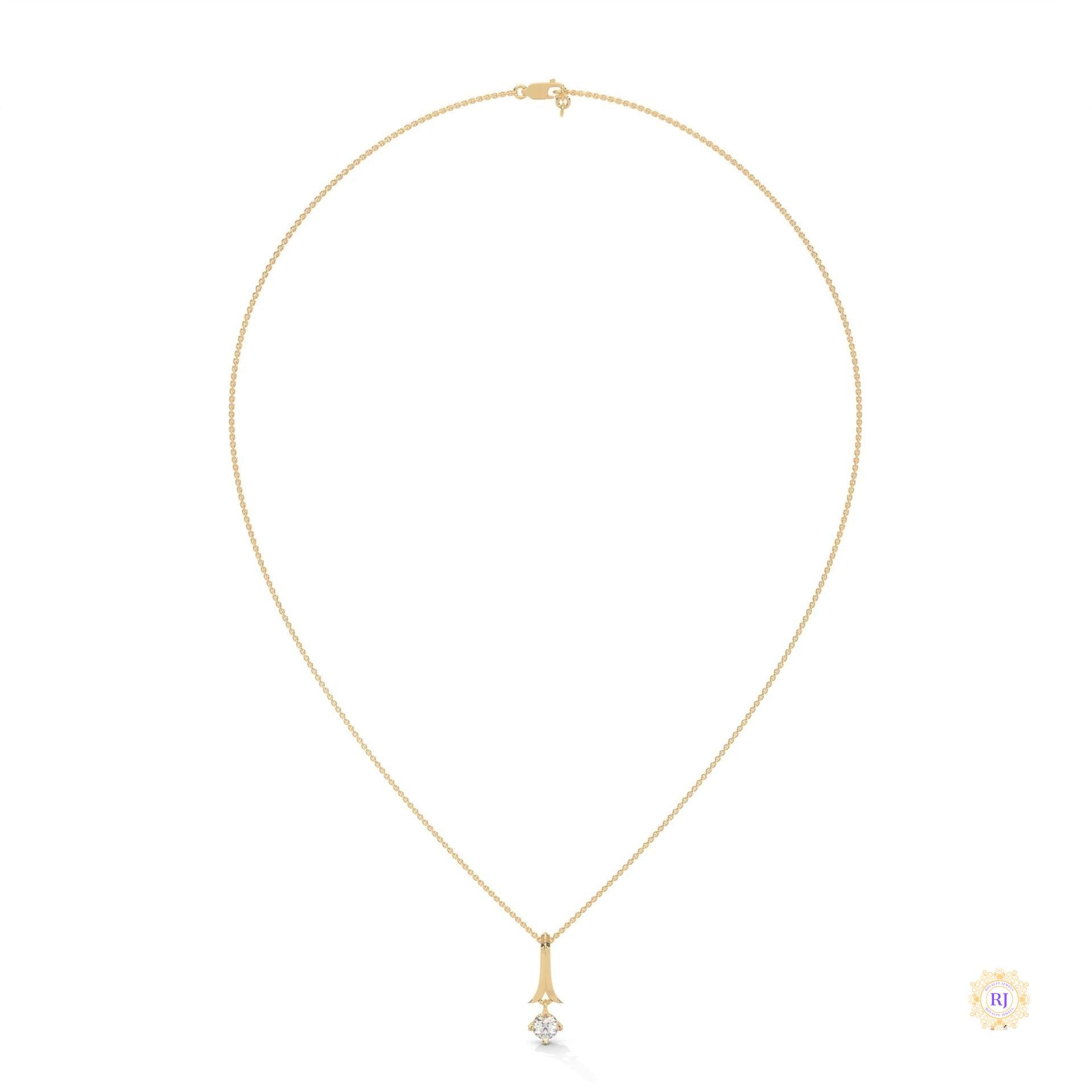 0.25 CT. Solitaire Diamond Pendant