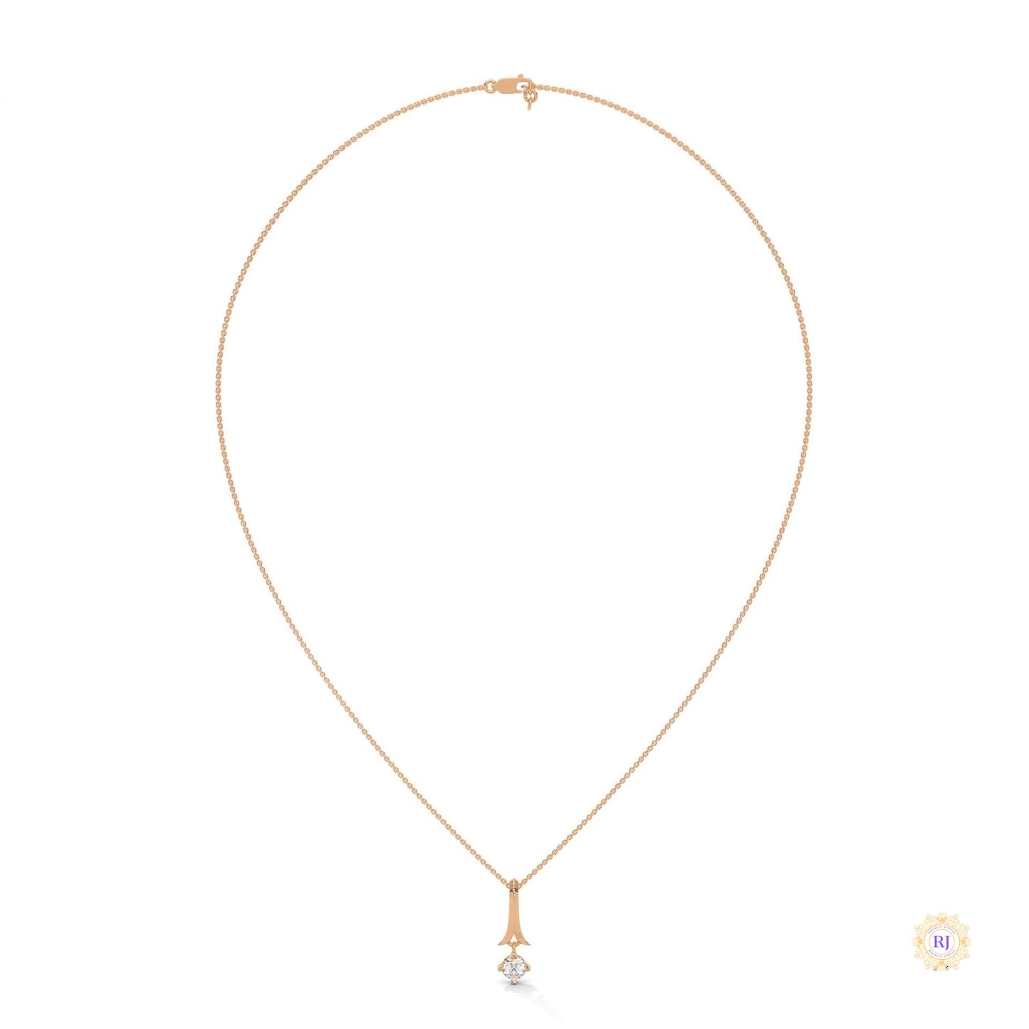 0.25 CT. Solitaire Diamond Pendant