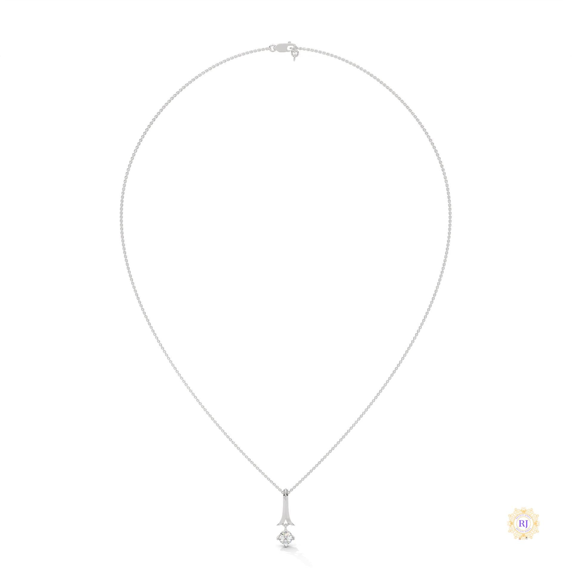 0.25 CT. Solitaire Diamond Pendant