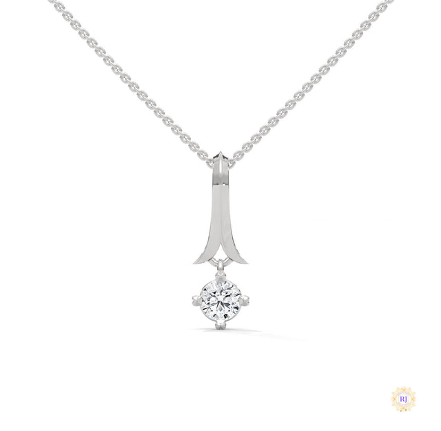 0.25 CT. Solitaire Diamond Pendant