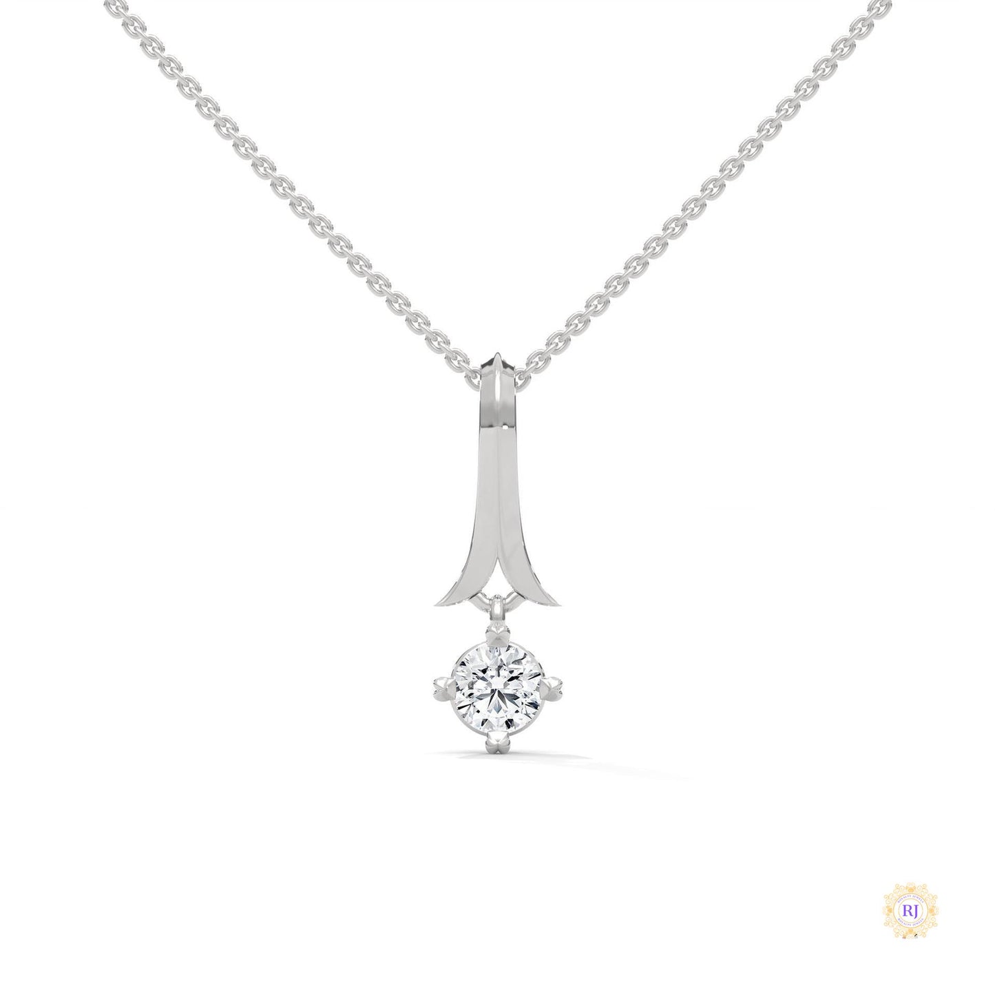 0.25 CT. Solitaire Diamond Pendant