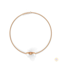 0.25 Ct. Halo Round Lab Diamond Bracelet Dainty & Elegant