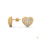 0.30 CT. Diamond Heart Stud Earrings