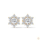 0.30 CT. Floral Cluster Diamond Studs