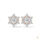 0.30 CT. Floral Cluster Diamond Studs
